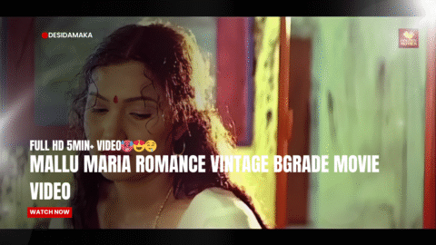 Mallu Maria Romance Vintage Bgrade movie video